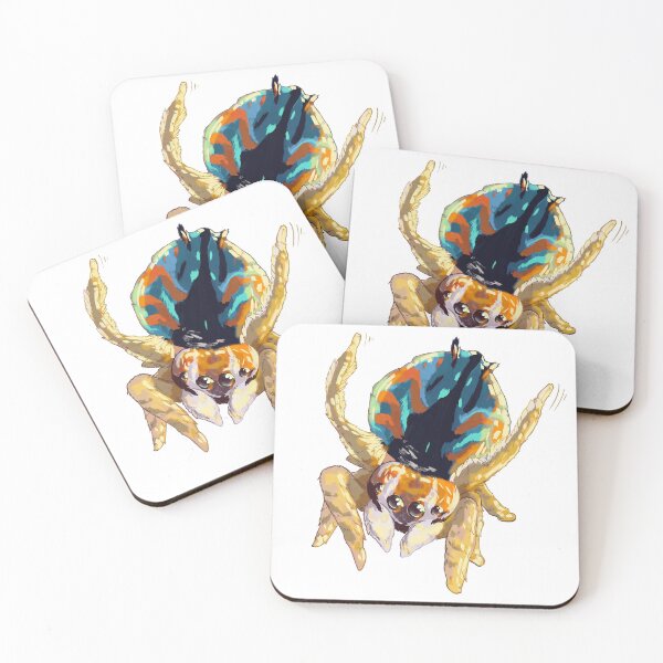 Item preview, Waving Peacock-Spider designed and sold by Song-of-Anemoia.