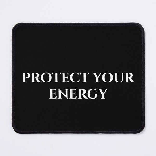 Item preview, Protect Your Energy | Minimalist Motivational Typography Quote designed and sold by MagicArtzz.