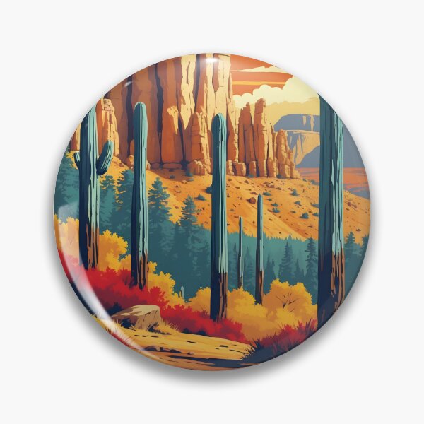 Item preview, Petrified Forest National Park Autumn USA Vintage Travel Tourism designed and sold by TravelersGems.