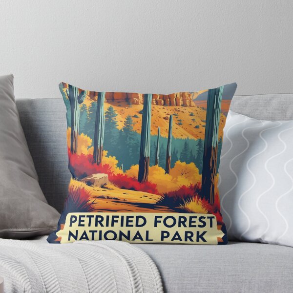 Item preview, Petrified Forest National Park Autumn USA Vintage Travel Tourism designed and sold by TravelersGems.