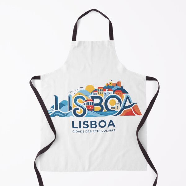 Item preview, Lisboa Portugal City of Seven Hills Colorful Skyline Design designed and sold by Paulo Costa Dias.