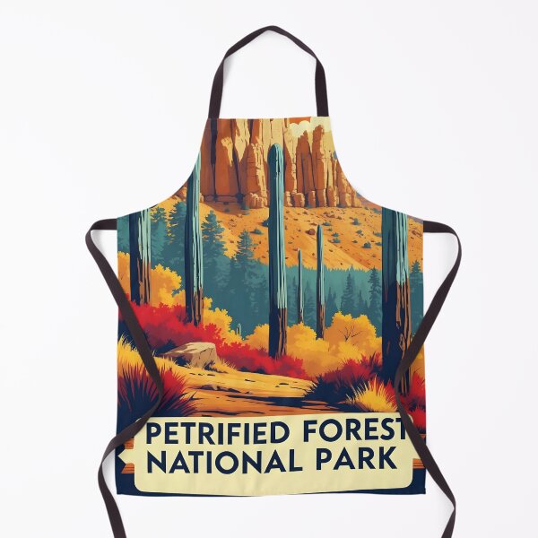Item preview, Petrified Forest National Park Autumn USA Vintage Travel Tourism designed and sold by TravelersGems.
