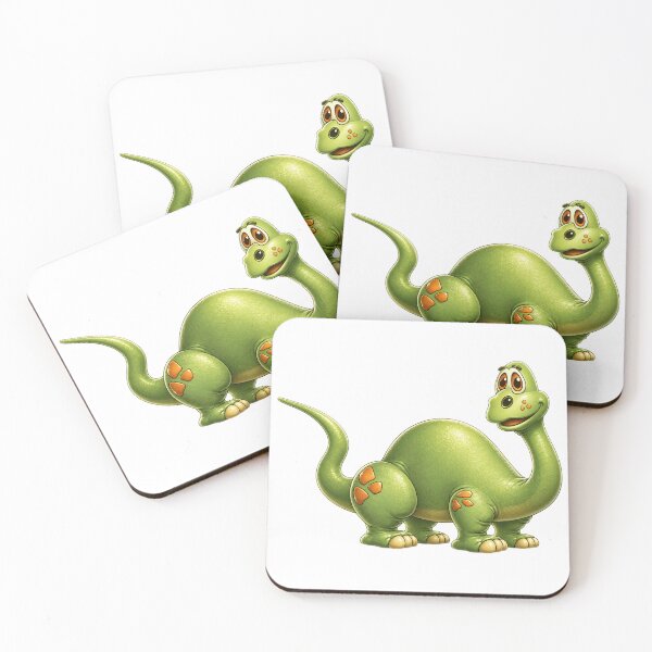 Item preview, Green Brontosaurus Cartoon designed and sold by Scott Hayes.
