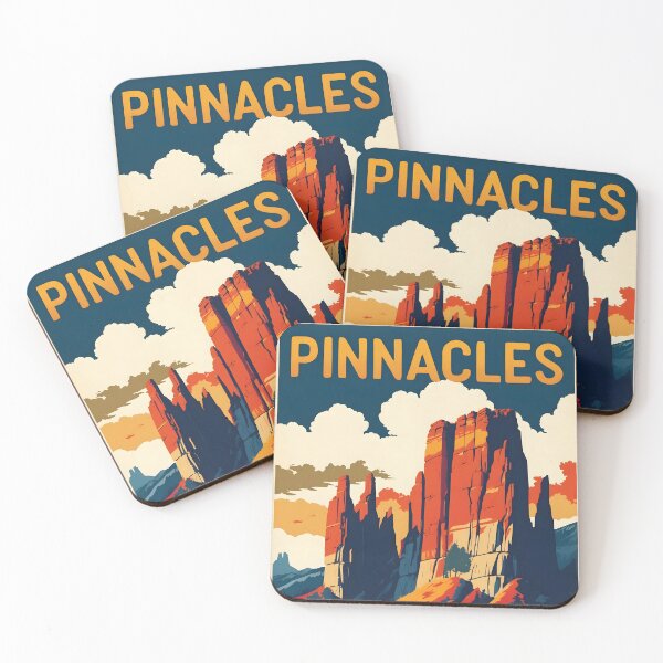 Item preview, Pinnacles National Park Autumn USA Vintage Travel Tourism designed and sold by TravelersGems.