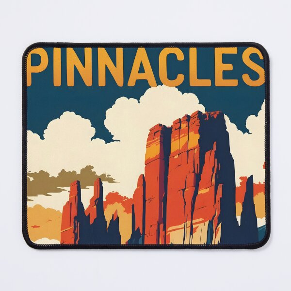 Item preview, Pinnacles National Park Autumn USA Vintage Travel Tourism designed and sold by TravelersGems.