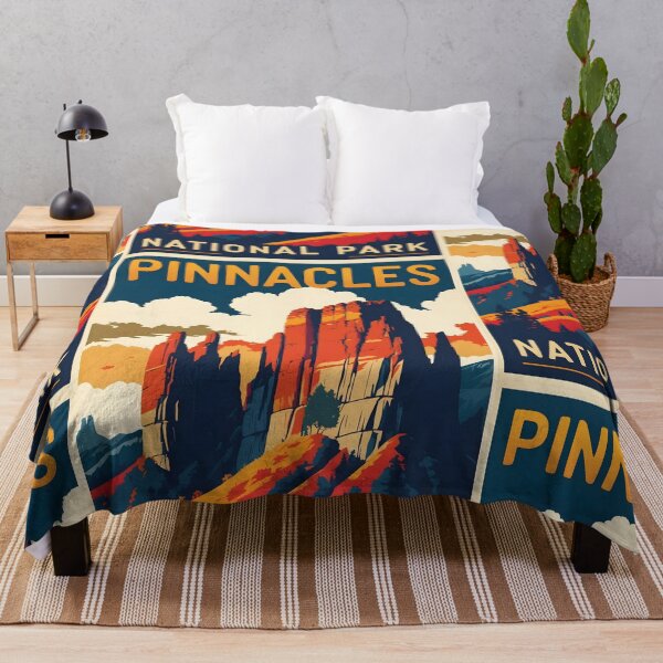 Item preview, Pinnacles National Park Autumn USA Vintage Travel Tourism designed and sold by TravelersGems.