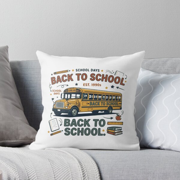 Item preview, Retro 90s Back to School Bus Vintage Graphic designed and sold by ASN STUDIO.