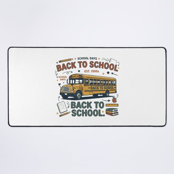 Item preview, Retro 90s Back to School Bus Vintage Graphic designed and sold by ASN STUDIO.
