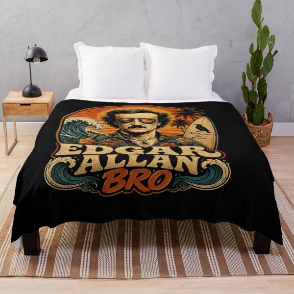Item preview, Edgar Allan Bro – Nevermore But Barrels Surf designed and sold by Fenay Designs.