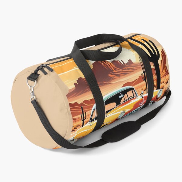 Item preview, Car at desert landscape, vintage designed and sold by tarkone.