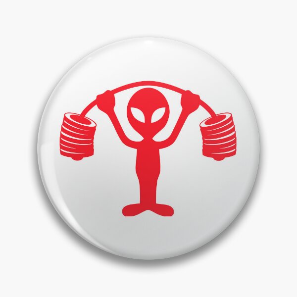 Item preview, weightlifting Alien designed and sold by Area52FL.