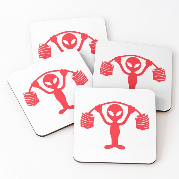 Item preview, weightlifting Alien designed and sold by Area52FL.