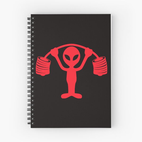 Item preview, weightlifting Alien designed and sold by Area52FL.