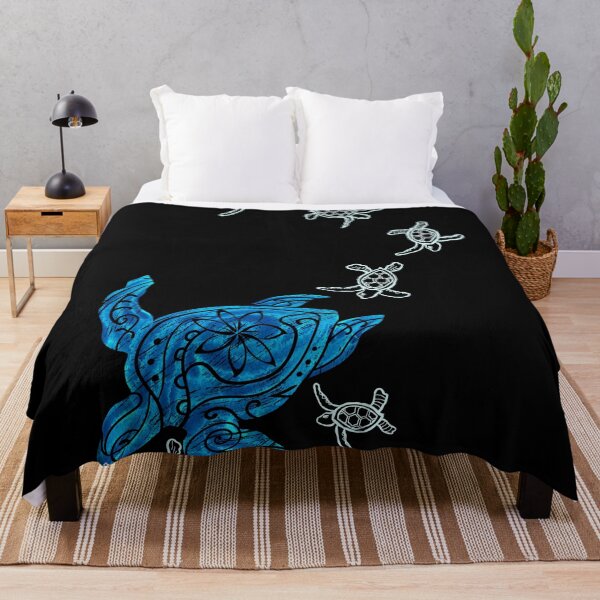 Item preview, Hawaiian Watercolor Ohana Honu designed and sold by sunnthreads.