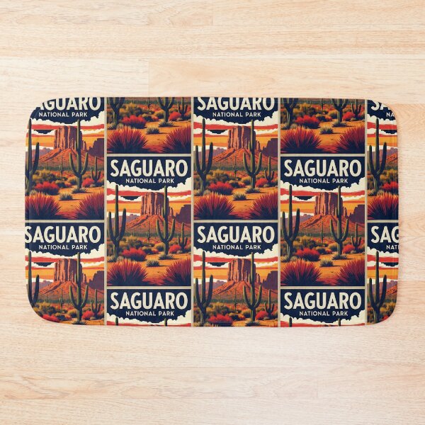 Item preview, Saguaro National Park Autumn USA Vintage Travel Tourism designed and sold by TravelersGems.