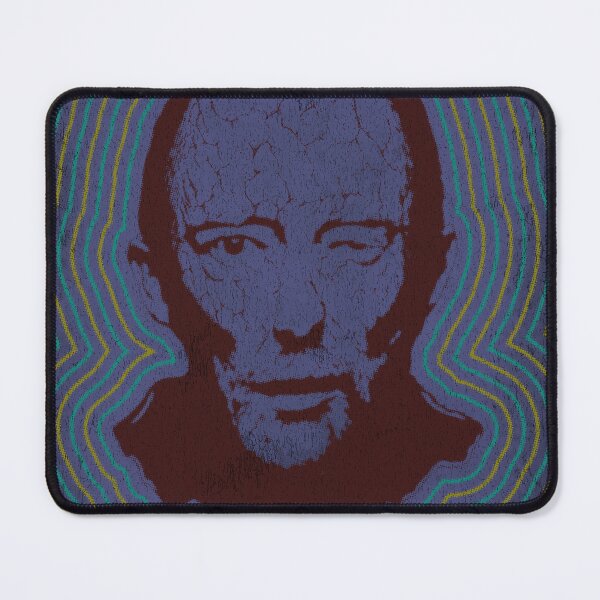 Item preview, Thom Yorke Psychedelic Alt Rock Halftone Distressed Graphic Art designed and sold by surmind.