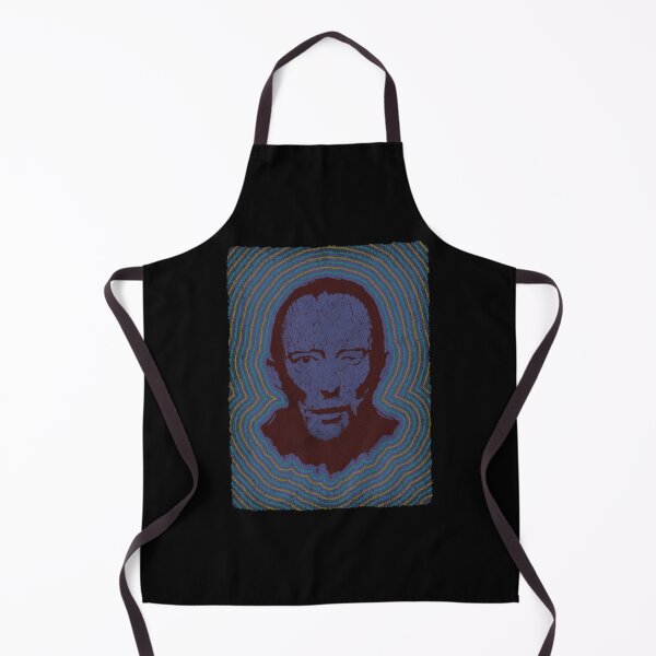 Item preview, Thom Yorke Psychedelic Alt Rock Halftone Distressed Graphic Art designed and sold by surmind.