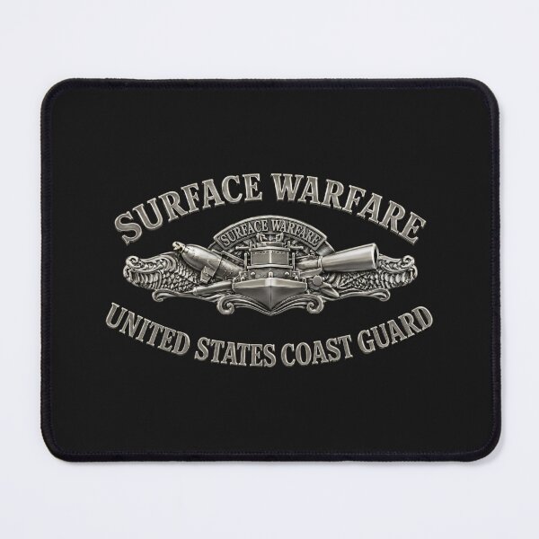 Item preview, USCG - Surface Warfare w txt - 3D - Enhanced designed and sold by Military Insignia Products.