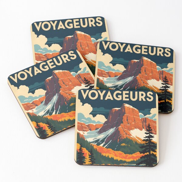 Item preview, Voyageurs National Park Autumn USA Vintage Travel Tourism designed and sold by TravelersGems.