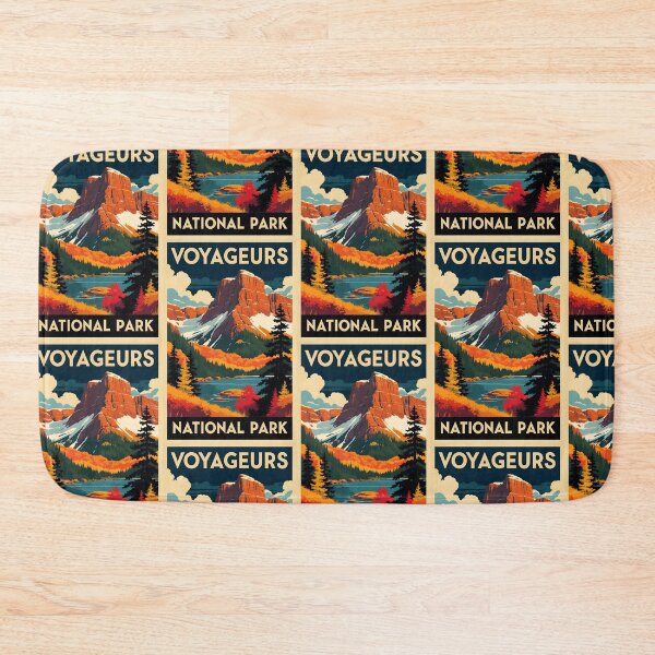 Item preview, Voyageurs National Park Autumn USA Vintage Travel Tourism designed and sold by TravelersGems.