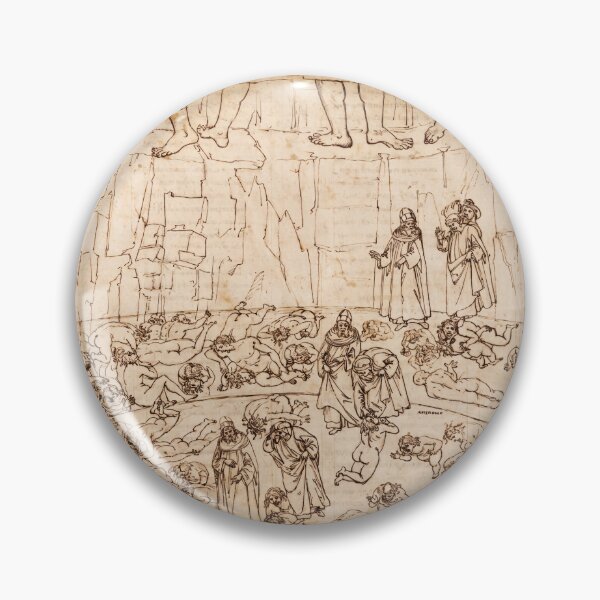 Item preview, Dante Inferno Circle of the Damned designed and sold by artofuniverse.