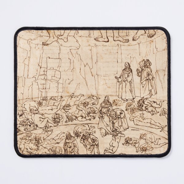 Item preview, Dante Inferno Circle of the Damned designed and sold by artofuniverse.