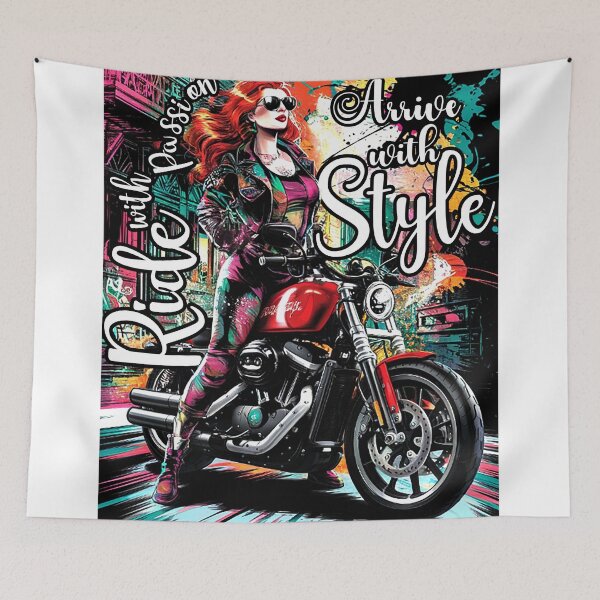 Item preview, Ride with Passion - Arrive with Style designed and sold by Concept-Hub.