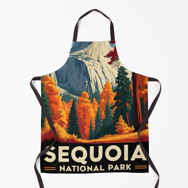 Item preview, Sequoia National Park Autumn USA Vintage Travel Tourism designed and sold by TravelersGems.