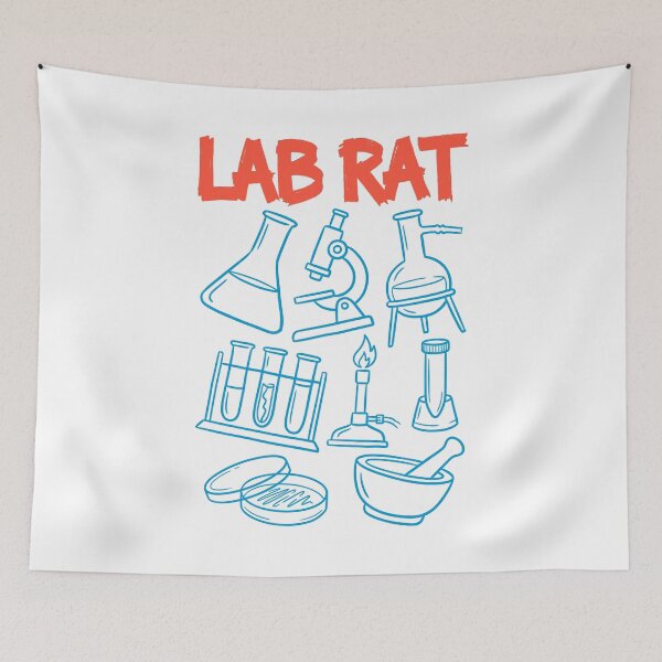 Item preview, Lab Rat Science Chemistry Physics Scientist Laboratory designed and sold by GrandeDuc.