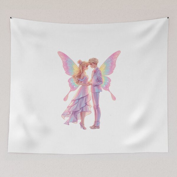Item preview, ArtPastelFairyCouple designed and sold by Artrendzs.