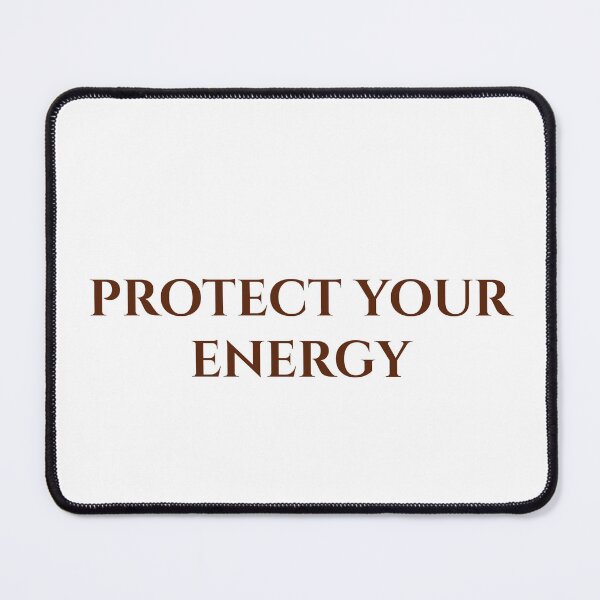 Item preview, Protect Your Energy | Minimalist Motivational Typography Quote designed and sold by MagicArtzz.