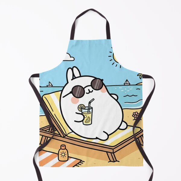 Item preview, Cute rabbit sunbathing designed and sold by snoWorkshop.