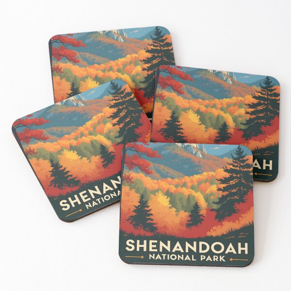 Item preview, Shenandoah National Park Autumn USA Vintage Travel Tourism designed and sold by TravelersGems.
