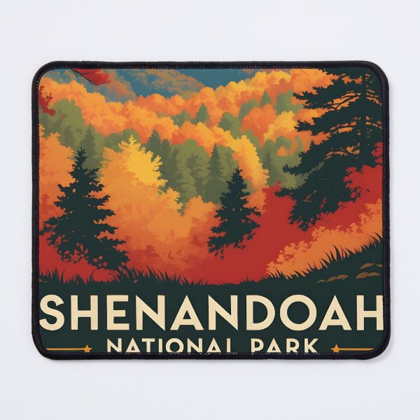 Item preview, Shenandoah National Park Autumn USA Vintage Travel Tourism designed and sold by TravelersGems.
