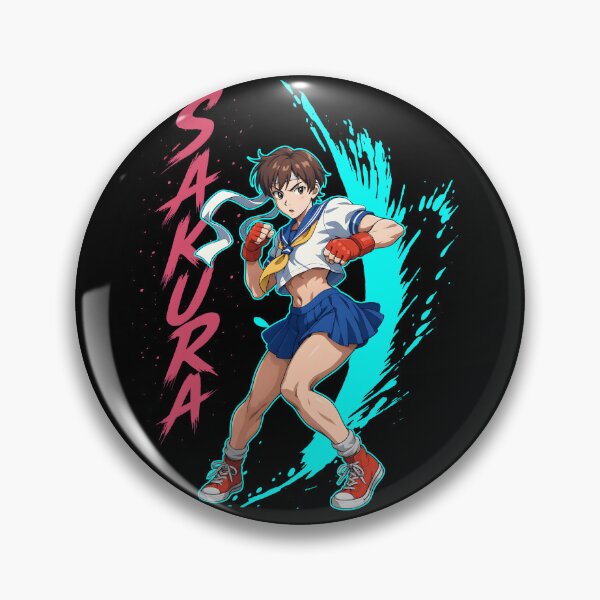 Item preview, Sakura / Street Fighter designed and sold by DarrenAshenOne.