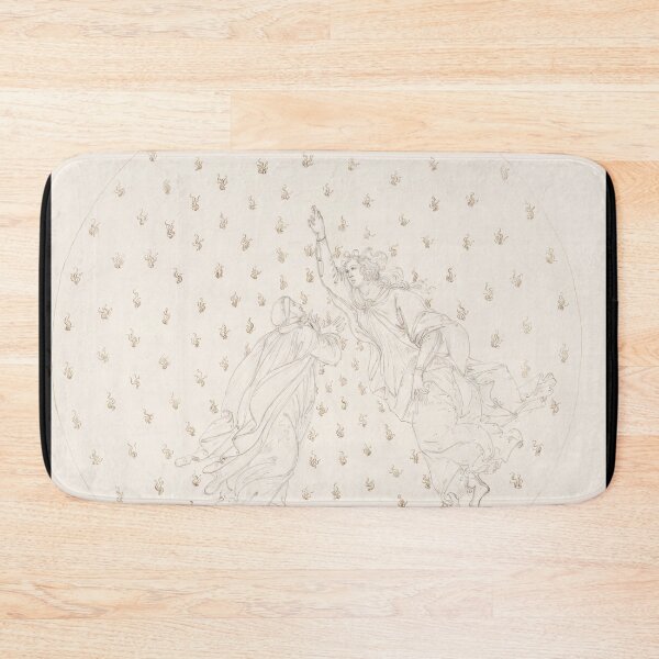 Item preview, Dante and Beatrice Ascending Through Fire designed and sold by artofuniverse.
