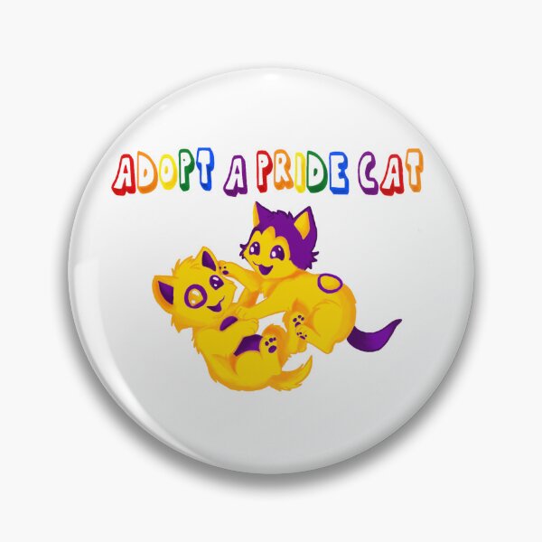 Item preview, Adopt A Pride Cat — Intersex designed and sold by HistoryHounds.