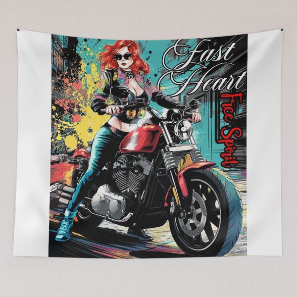 Item preview, Fast Heart - Free Spirit designed and sold by Concept-Hub.