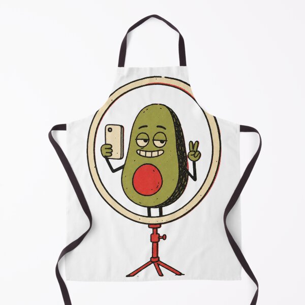 Item preview, Influencer Avocado – Ring Light Selfie designed and sold by Spenceless Designz.