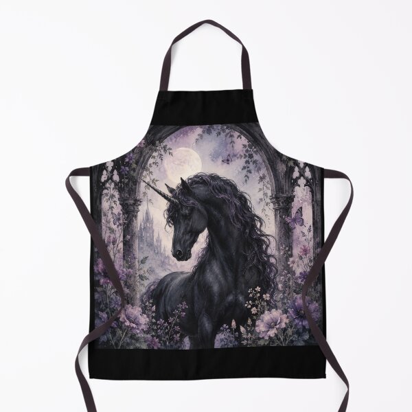 Item preview, Art Nouveau Unicorn IX designed and sold by UnicornAndRaven .