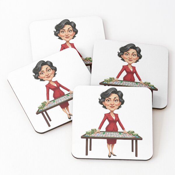 Item preview, Bingo Baddie Gangster Grandma Casino Illustration designed and sold by vk09.