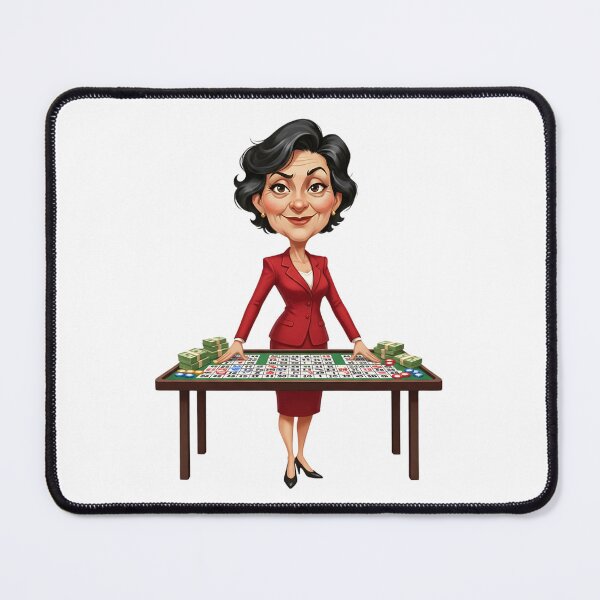 Item preview, Bingo Baddie Gangster Grandma Casino Illustration designed and sold by vk09.