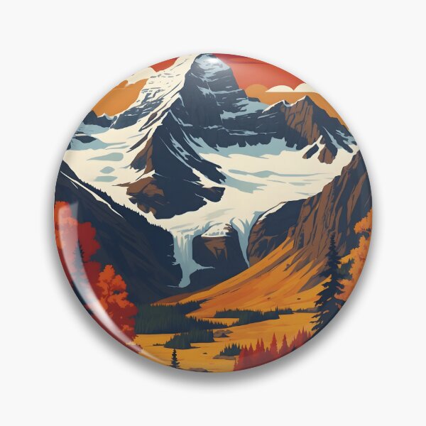 Item preview, Wrangell-St. Elias National Park Autumn USA Vintage Travel Tourism designed and sold by TravelersGems.