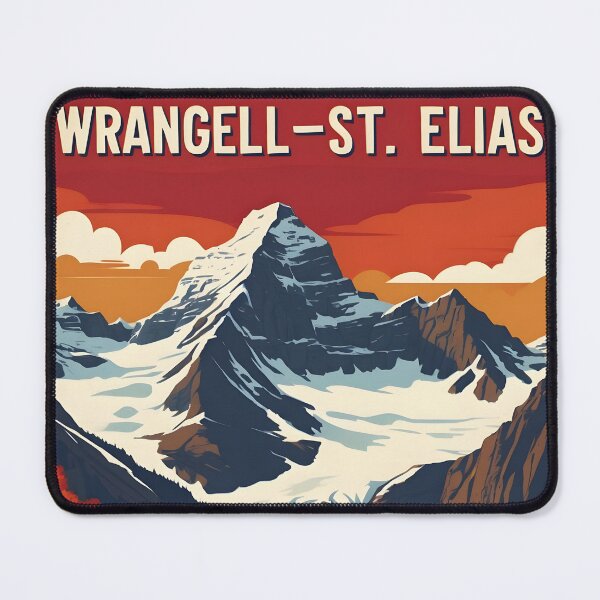 Item preview, Wrangell-St. Elias National Park Autumn USA Vintage Travel Tourism designed and sold by TravelersGems.