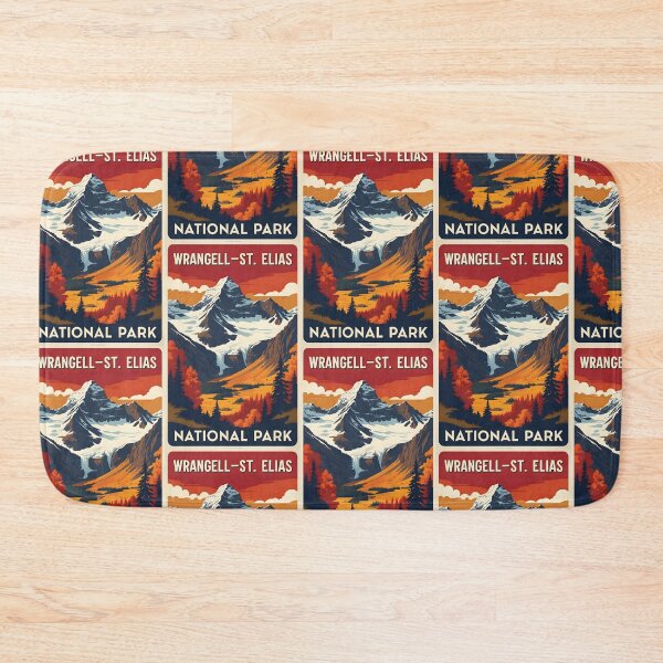 Item preview, Wrangell-St. Elias National Park Autumn USA Vintage Travel Tourism designed and sold by TravelersGems.