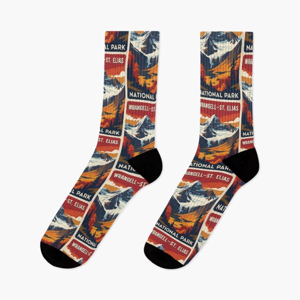 Item preview, Wrangell-St. Elias National Park Autumn USA Vintage Travel Tourism designed and sold by TravelersGems.