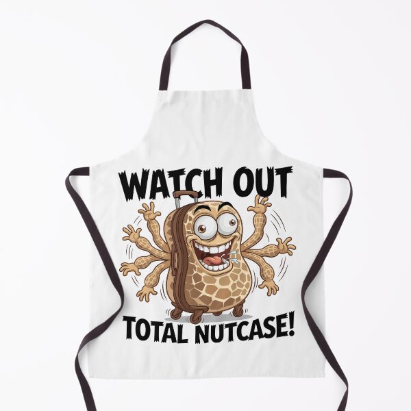 Item preview, Total Nutcase – Monkey Nut Suitcase Cartoon designed and sold by JPees.