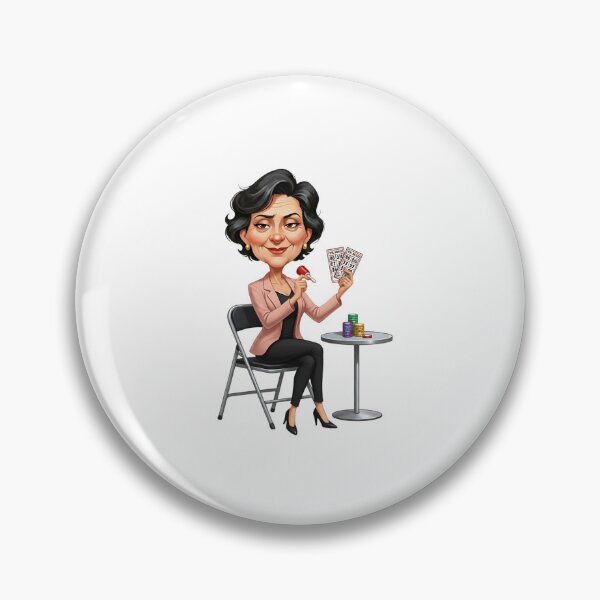 Item preview, Bingo Baddie Gangster Grandma Pink Blazer Illustration   designed and sold by vk09.