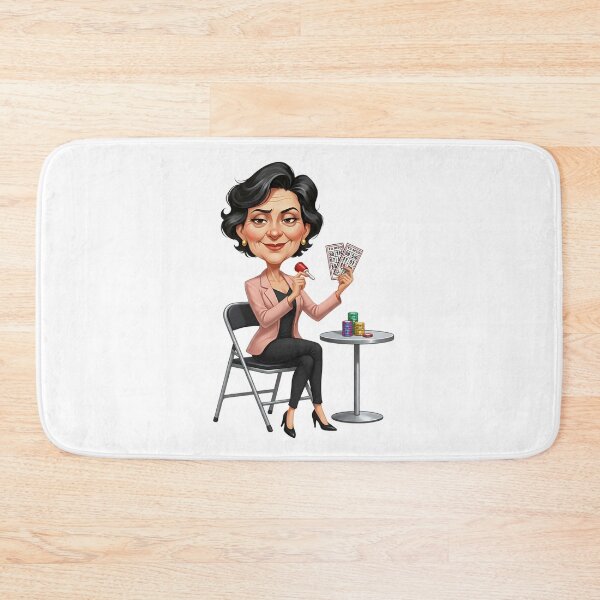 Item preview, Bingo Baddie Gangster Grandma Pink Blazer Illustration   designed and sold by vk09.