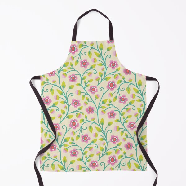 Item preview, Pink Flowers on Creme designed and sold by MissMelsa.